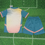 2024-25 Man City Fourth Kids Soccer Jersey