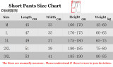 DF2047 AD Blue gray Casual Short Pants