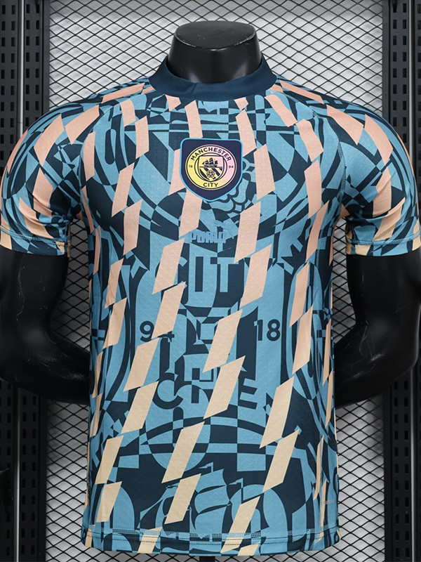 2024-25 Man City Special Edition Player Version Soccer Jersey 6640