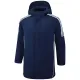 2024-25 Royal Blue Hooded Windbreaker Fabric Cotton Coat #G229光板