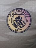 2024-25 Man City Yellow Special Edition Player Version Soccer Jersey