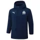 2024-25 Marseille Royal Blue Hooded Windbreaker Fabric Cotton Coat #G245(白标)