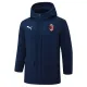 2024-25 ACM Royal Blue Hooded Windbreaker Fabric Cotton Coat #G258(红标)