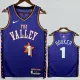 2024-25 SUNS BOOKER #1 Purple City Edition Top Quality Hot Pressing NBA Jersey