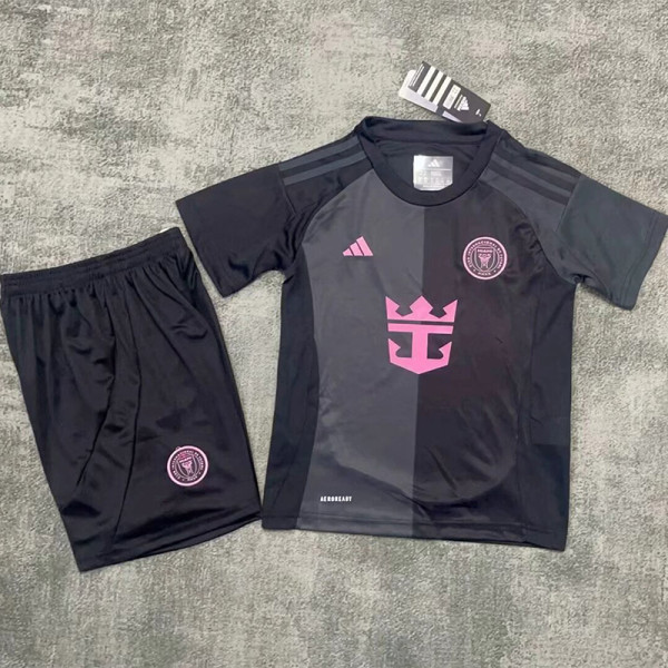 2025-26 Inter Miami Away Kids Soccer Jersey