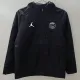 2024-25 PSG Jordan Black Windbreaker