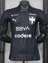 2024-25 Monterrey Third Black Player Version Soccer Jersey (黑色)