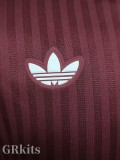 2024-25 Bayern Maroon Red Special Edition Player Version Soccer Jersey