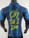 2025-26 Man City Blue Limited Edition Player Version Soccer Jersey