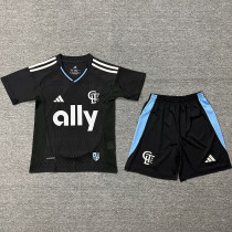 2025-26 CHarlotte Away Kids Soccer Jersey