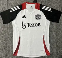 2025-26 Man Utd White Black Fans Training shirts