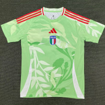 2025-26 Italy Away Fans Soccer Jersey (无星)