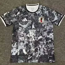 2025-26 Japan Special Edition Fans Soccer Jersey *赛亚人黑色