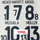 2024-25 Germany White 125th Anniversary 1:1 Fans Soccer Jersey