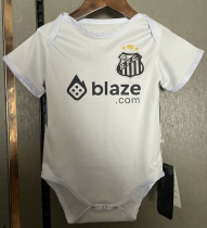 2024-25 Santos FC Home Baby Infant Crawl Suit