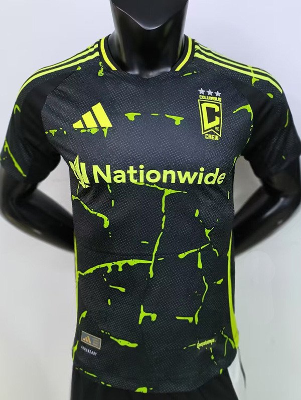 2025-26 Columbus Crew Away Player Version Soccer Jersey