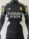 2025-26 RMA Black Special Edition Player Version Training Shirts 黄袖边