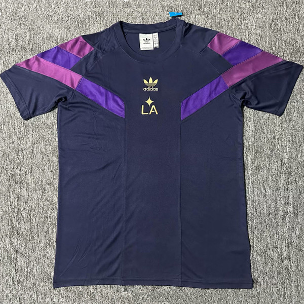2025-26 LA Galaxy Brown Purple Casual Edition Training Shirts