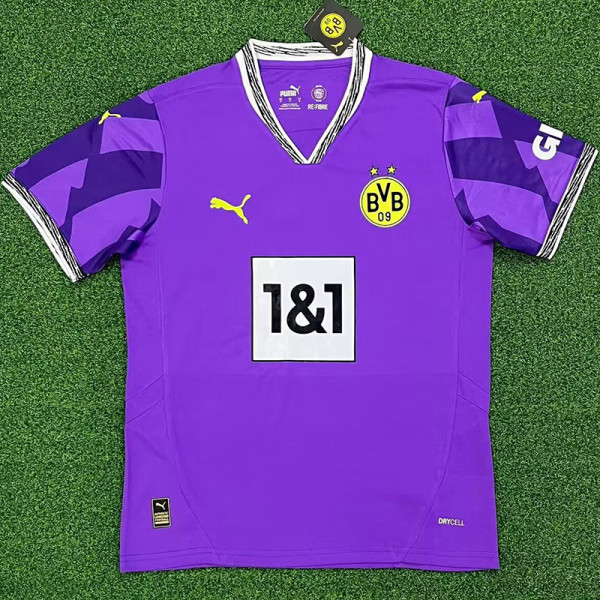 2024-25 Dortmund Purple Special Edition Fans Soccer Jersey