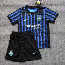 2025-26 INT Special Edition Blue Black Kids Soccer Jersey