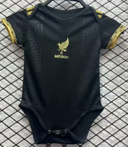 2025-26 Mexico Gold Cup Black Baby Infant Crawl Suit