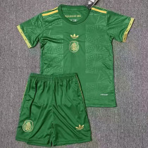 2025-26 Mexico Special Edition Green Kids Soccer Jersey