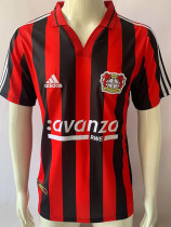 2000-2001 LeverKusen Home Retro Soccer Jersey