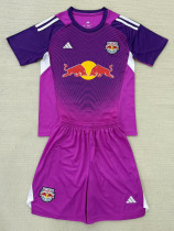 2025-26 New York Red Bulls Purple GoalKeeper Kids Soccer Jersey
