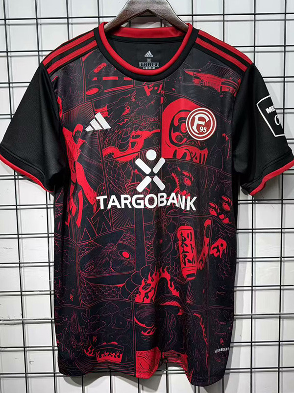 2024-25 Fortuna Dusseldorf Special Edition Black Fans Soccer Jersey