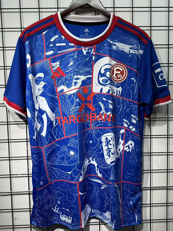 2024-25 Fortuna Dusseldorf Special Edition Blue Fans Soccer Jersey