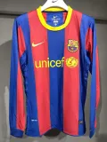 2010-2011 BAR Home Player Version 长袖球员 Long Sleeve Retro Soccer Jersey