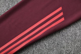 2025-26 Bayern Brown Red Polo Tracksuit