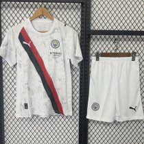 2025-26 Man City Away Kids Soccer Jersey