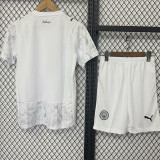 2025-26 Man City Away Kids Soccer Jersey