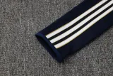 2025-26 JUV Royal blue Half Pull Tracksuit #B2503(半拉链)