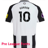2025-26 Newcastle Black White Fans Soccer Jersey