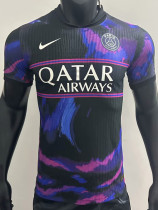 2025-26 PSG Purple Black Special Edition Player Version Training shirts