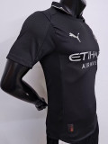 2025-26 Man City Black Player Version Soccer Jersey