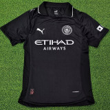 2025-26 Man City Black Player Version Soccer Jersey