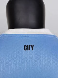 2025-26 Man City Home Player Version Soccer Jersey