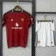 2025-26 Man Utd Home Kids Soccer Jersey