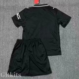 2025-26 Man City Black Kids Soccer Jersey