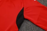2025-26 ARS Red Half Pull Tracksuit #B2518(半拉链)