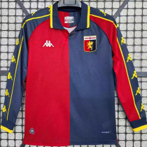2024-25 Genoa Special Retro Edition Long Sleeve Soccer Jersey (长袖)