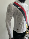 2025-26 Man City Away Long Sleeve Player Version Soccer Jersey (长袖球员)
