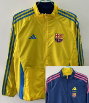 2025-26 BAR Yellow & Royal blue Double Sided Windbreaker (双面风衣)