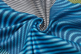 2025-26 RMA Blue Tank top and shorts suit #D2529