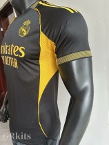 2025-26 RMA Black Special Edition Player Version Training Shirts
