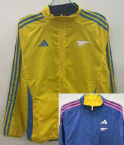 2025-26 ARS Yellow & Royal blue Double Sided Windbreaker (双面风衣)