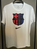 2025-26 BAR White High Quality Casual T-Shirt